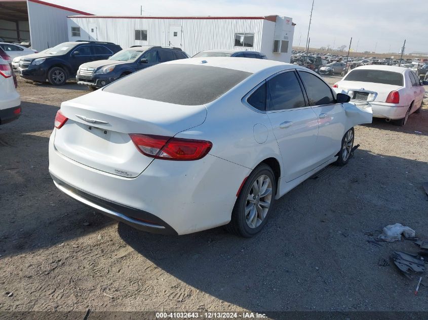 VIN 1C3CCCCB3FN574532 2015 Chrysler 200, C no.4