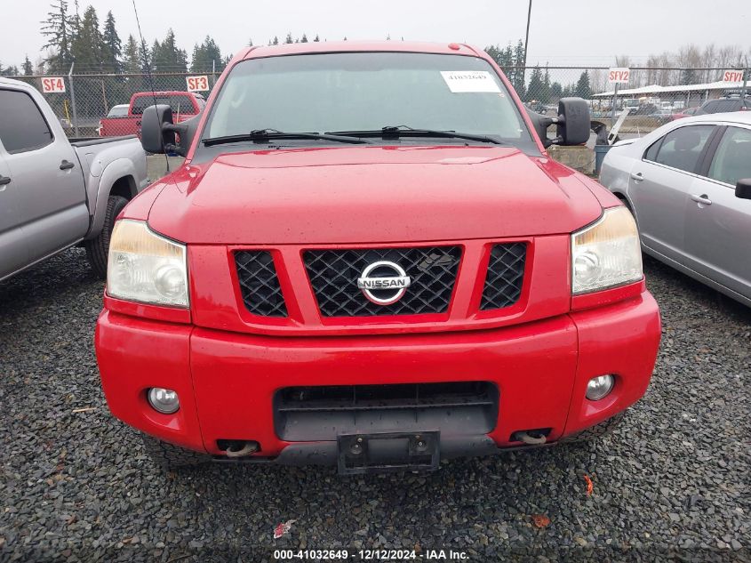 2010 Nissan Titan Pro-4X VIN: 1N6AA0CC7AN315273 Lot: 41032649