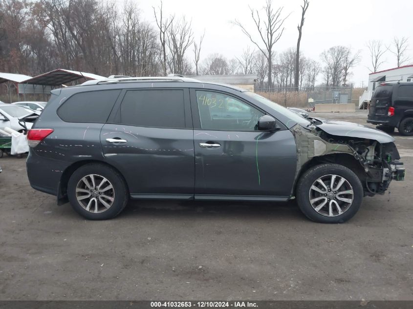 2014 Nissan Pathfinder Sv VIN: 5N1AR2MM9EC725665 Lot: 41032653