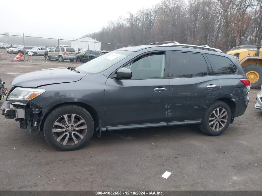 2014 Nissan Pathfinder Sv VIN: 5N1AR2MM9EC725665 Lot: 41032653