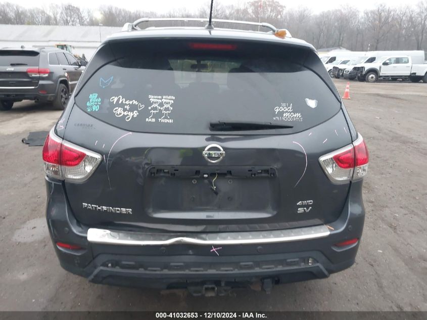 2014 Nissan Pathfinder Sv VIN: 5N1AR2MM9EC725665 Lot: 41032653