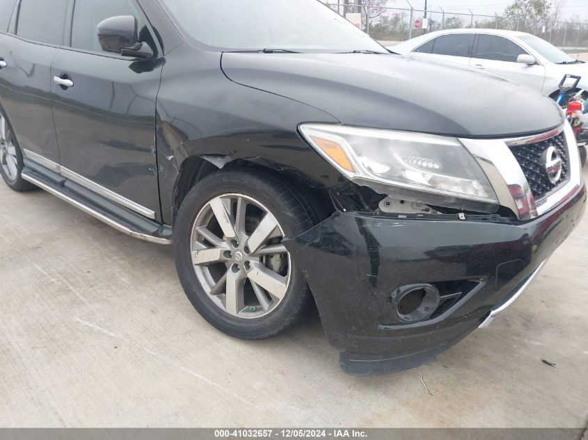 2014 Nissan Pathfinder Platinum VIN: 5N1AR2MN0EC619145 Lot: 41032657