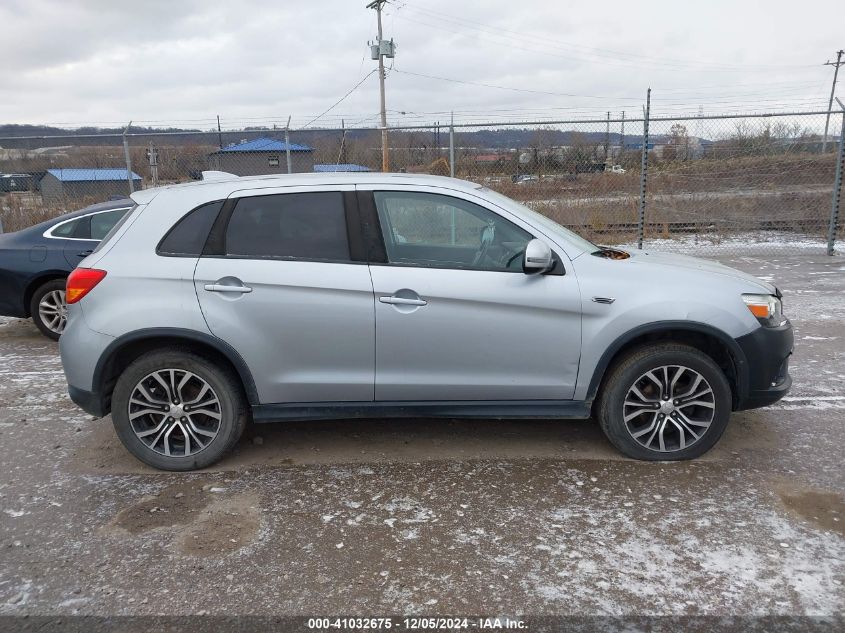 2017 Mitsubishi Outlander Sport 2.0 Es VIN: JA4AR3AU7HZ067693 Lot: 41032675