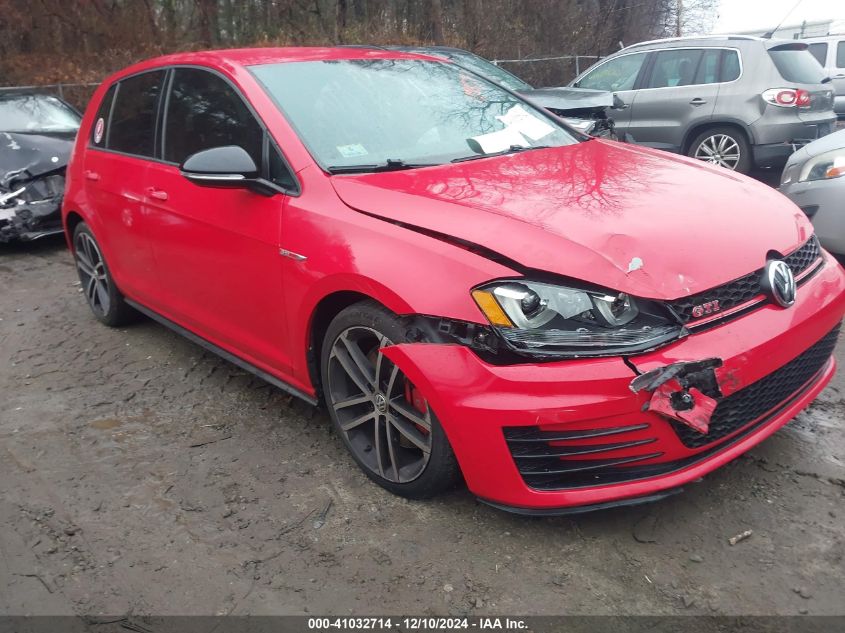 VIN 3VW547AU8HM005263 2017 VOLKSWAGEN GOLF GTI no.1