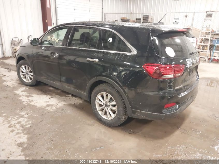 VIN 5XYPG4A33LG638798 2020 KIA Sorento, 2.4L L no.3