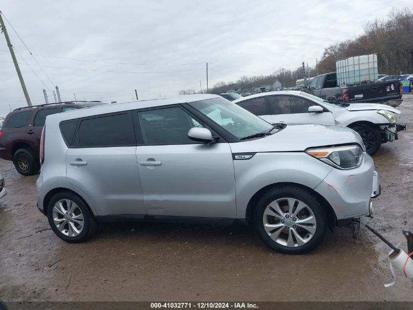 2016 Kia Soul + VIN: KNDJP3A55G7829000 Lot: 41032771