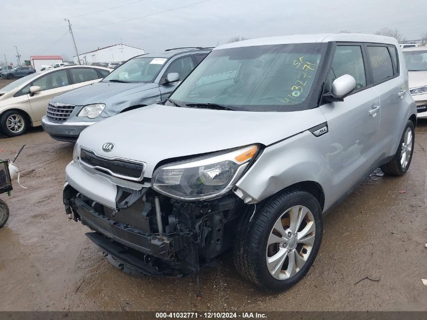 2016 Kia Soul + VIN: KNDJP3A55G7829000 Lot: 41032771