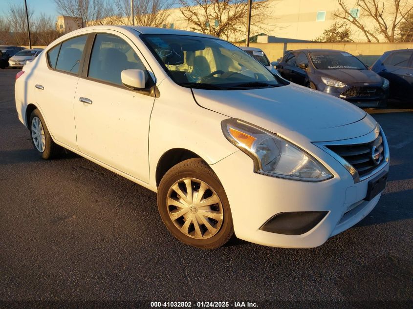 VIN 3N1CN7AP2KL874541 2019 Nissan Versa, 1.6 SV no.1