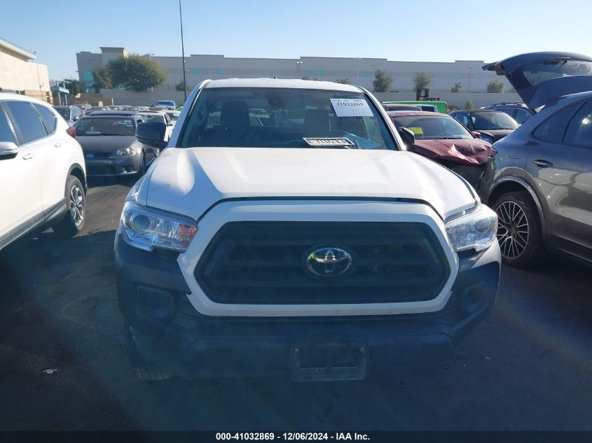 2022 Toyota Tacoma Sr VIN: 3TYRX5GN7NT054969 Lot: 41032869