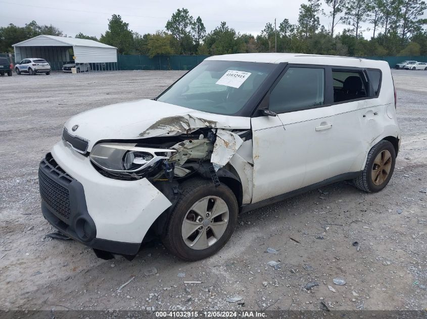 VIN KNDJN2A22E7087609 2014 KIA Soul no.2