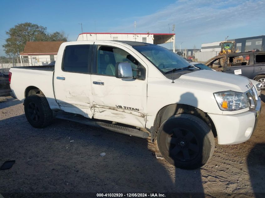 2005 Nissan Titan Le VIN: 1N6BA07A85N559033 Lot: 41032920