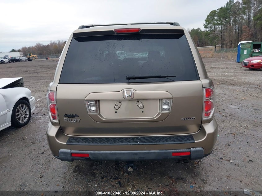 2008 HONDA PILOT VIN: 5FNYF18588B036412