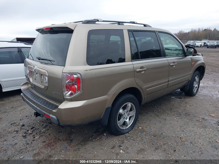 2008 HONDA PILOT VIN: 5FNYF18588B036412