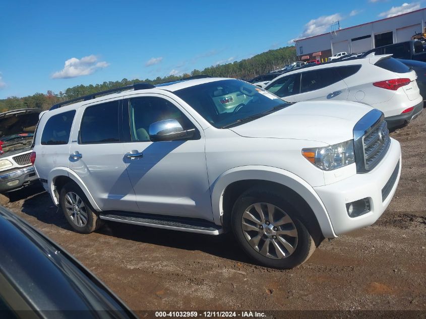 2013 Toyota Sequoia Limited 5.7L V8 VIN: 5TDKY5G10DS048551 Lot: 41032959