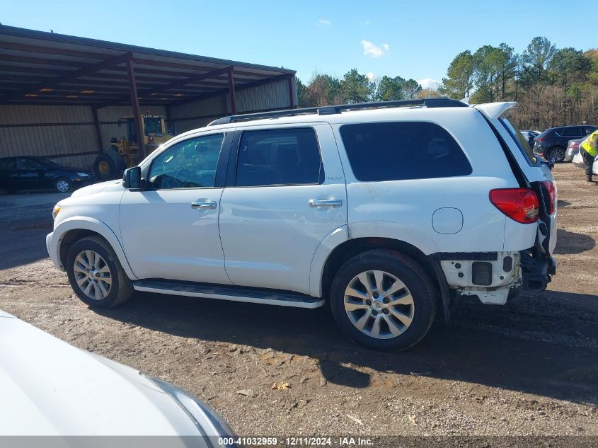 2013 Toyota Sequoia Limited 5.7L V8 VIN: 5TDKY5G10DS048551 Lot: 41032959