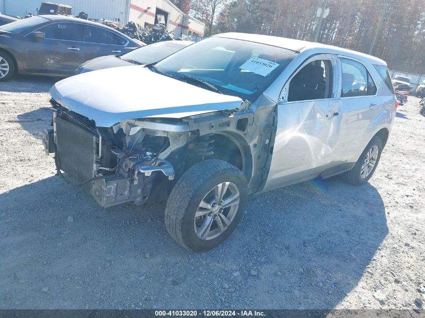 VIN 2GNALBEK0D1150306 2013 Chevrolet Equinox, LS no.2