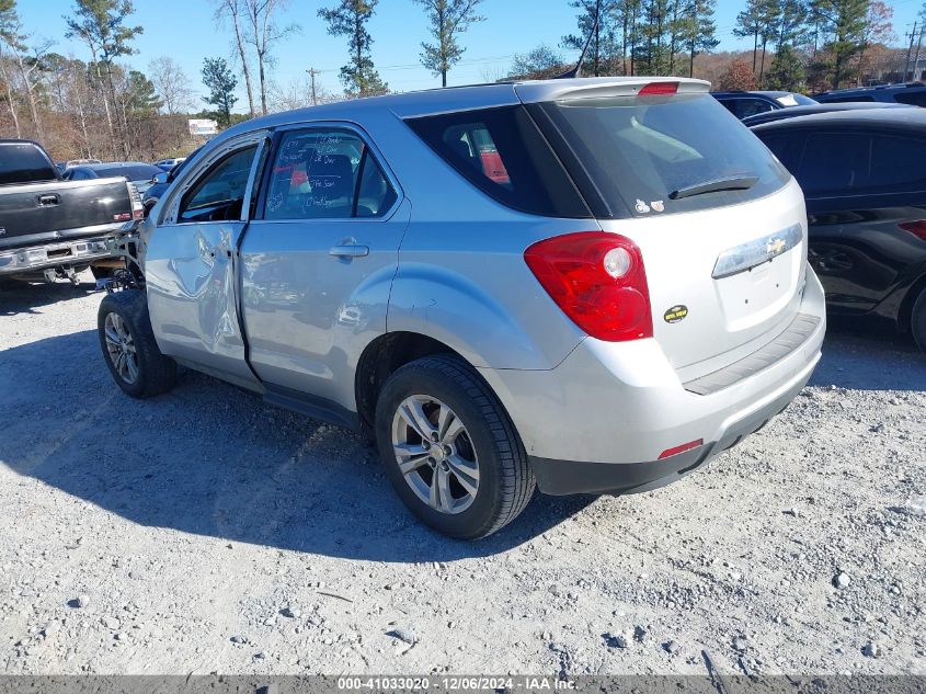 VIN 2GNALBEK0D1150306 2013 Chevrolet Equinox, LS no.3