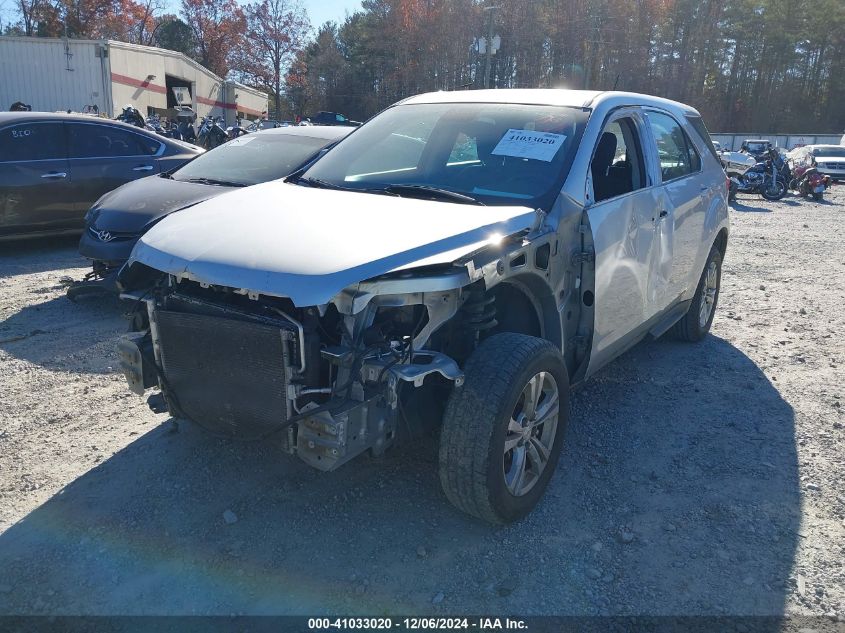 VIN 2GNALBEK0D1150306 2013 Chevrolet Equinox, LS no.6