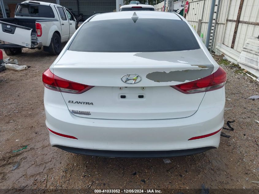 2018 Hyundai Elantra Value Edition VIN: 5NPD84LF0JH261554 Lot: 41033052