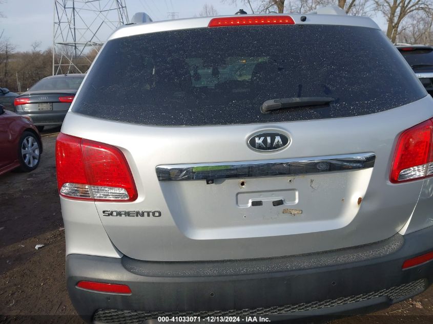 2013 Kia Sorento Lx VIN: 5XYKT3A6XDG413077 Lot: 41033071