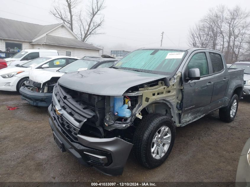 2022 Chevrolet Colorado 2Wd Short Box Lt VIN: 1GCGSCEA8N1306120 Lot: 41033097