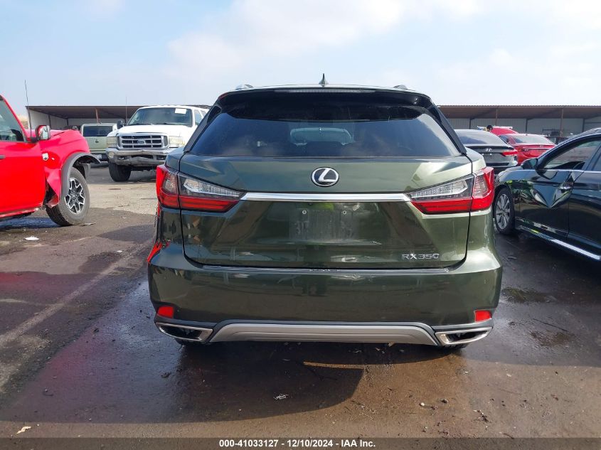 VIN 2T2HZMDA0MC267441 2021 Lexus RX, 350 no.16