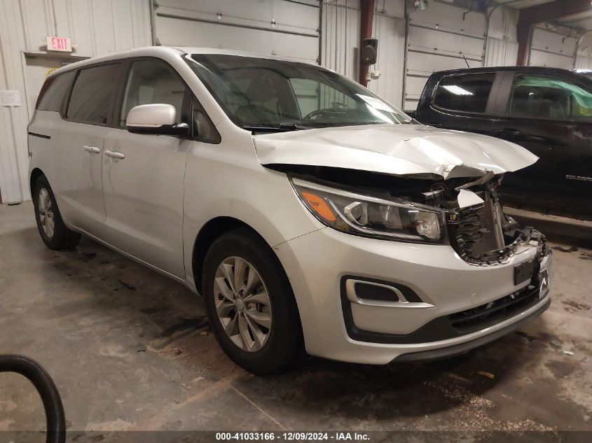 2020 Kia Sedona Lx VIN: KNDMB5C1XL6599813 Lot: 41033166