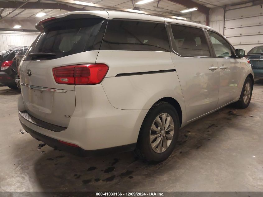 2020 Kia Sedona Lx VIN: KNDMB5C1XL6599813 Lot: 41033166