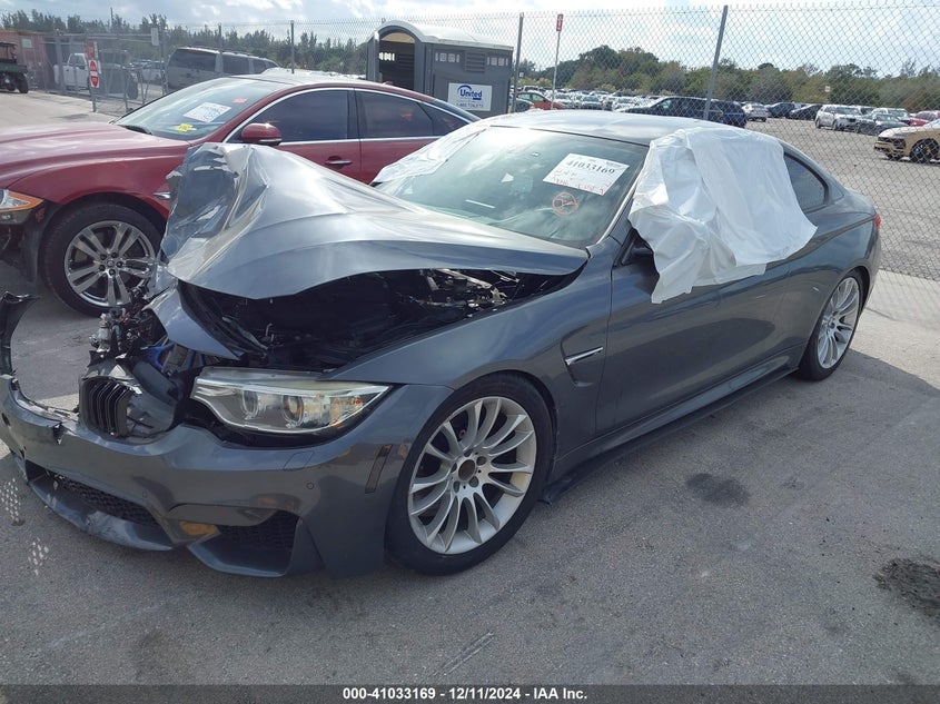 Vin: wbs3r9c51fk334316, lot: 41523094, bmw m4 20152