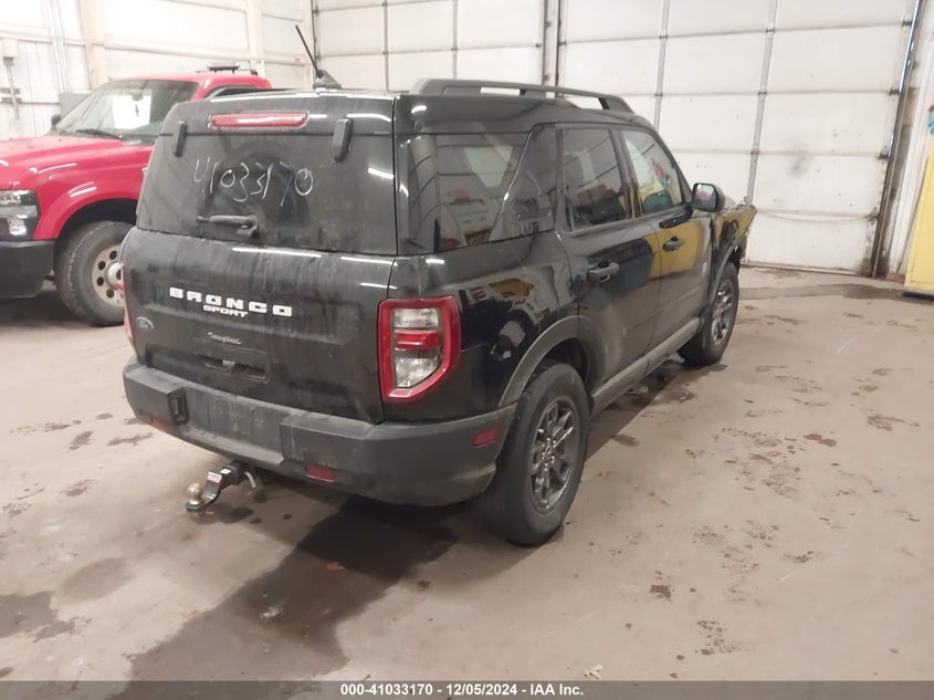 Vin: 3fmcr9b65mra19945, lot: 41523096, ford bronco sport big bend 20214