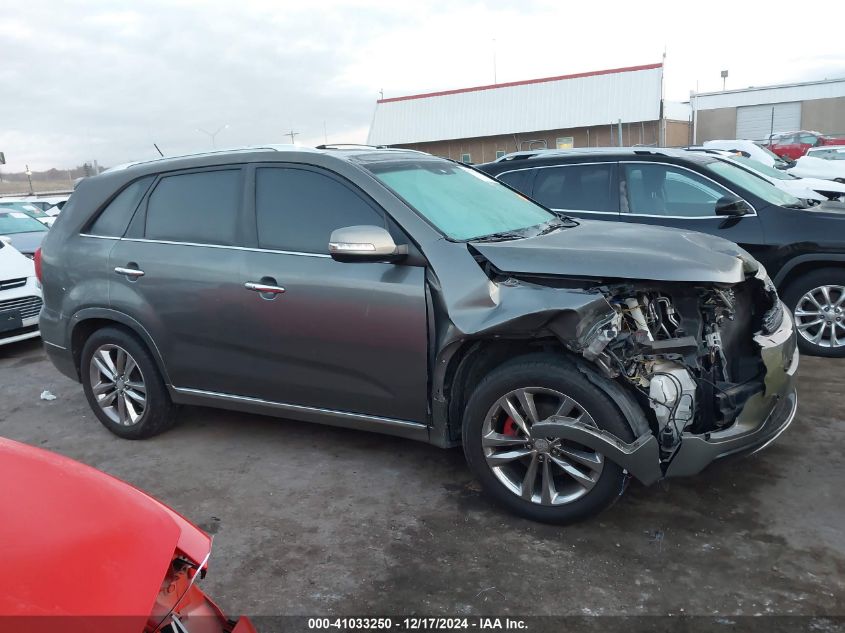 2015 Kia Sorento Limited V6 VIN: 5XYKW4A76FG605654 Lot: 41033250