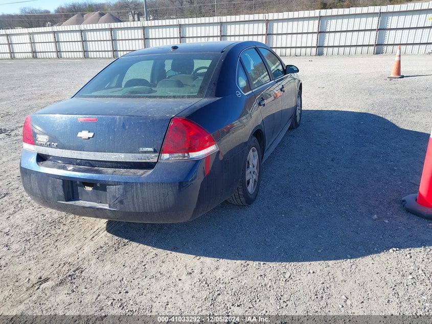 2009 CHEVROLET IMPALA VIN: 2G1WB57K391242302