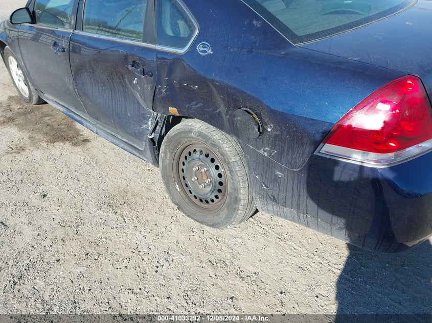 2009 CHEVROLET IMPALA VIN: 2G1WB57K391242302