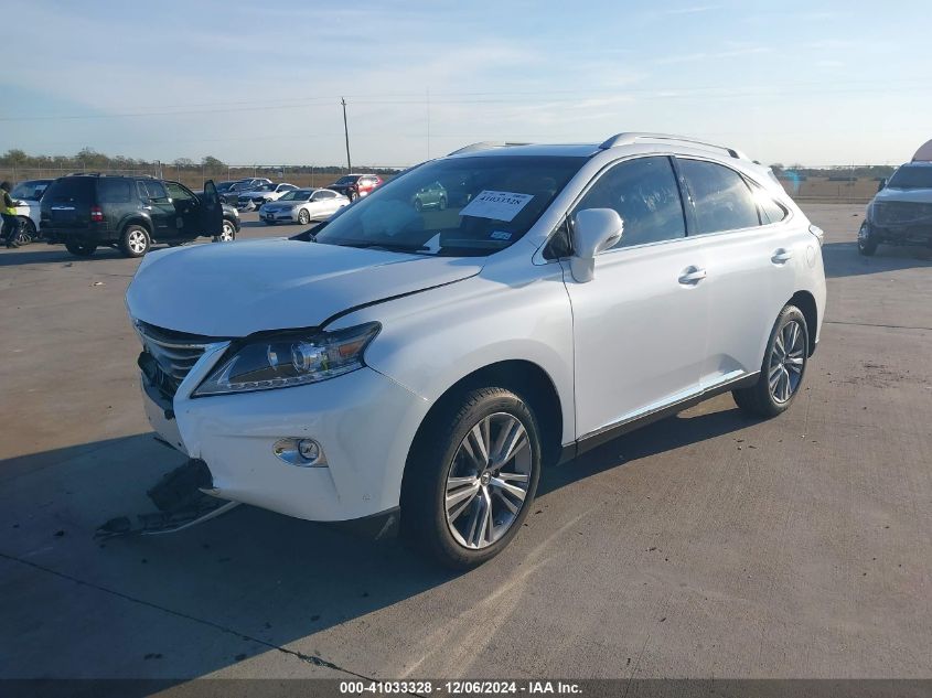 VIN 2T2ZK1BA5FC152945 2015 LEXUS RX 350 no.2