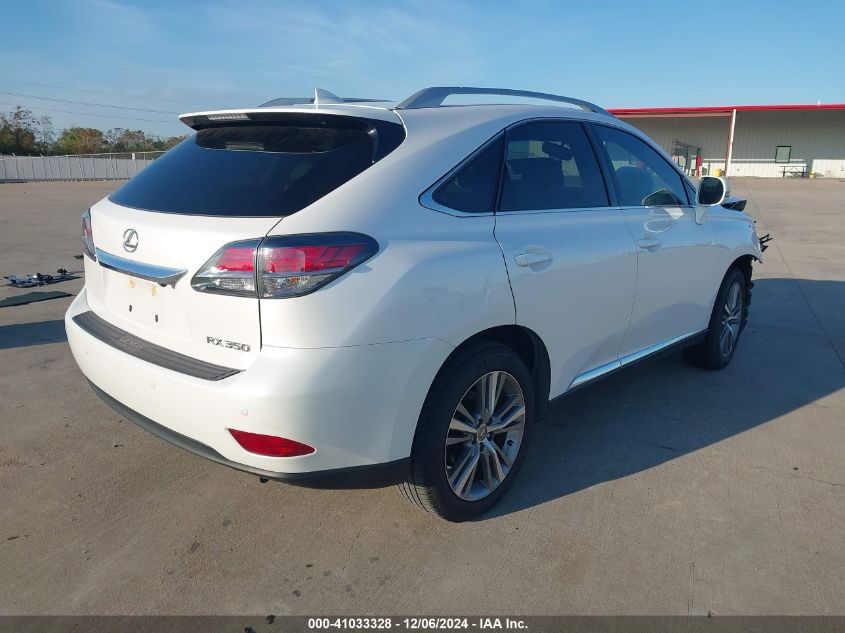 VIN 2T2ZK1BA5FC152945 2015 LEXUS RX 350 no.4