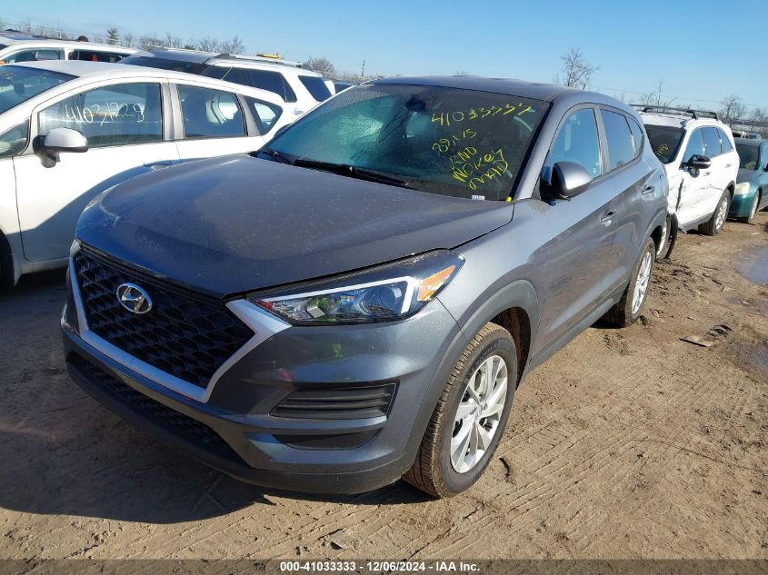 VIN KM8J2CA45KU065466 2019 Hyundai Tucson, SE no.2