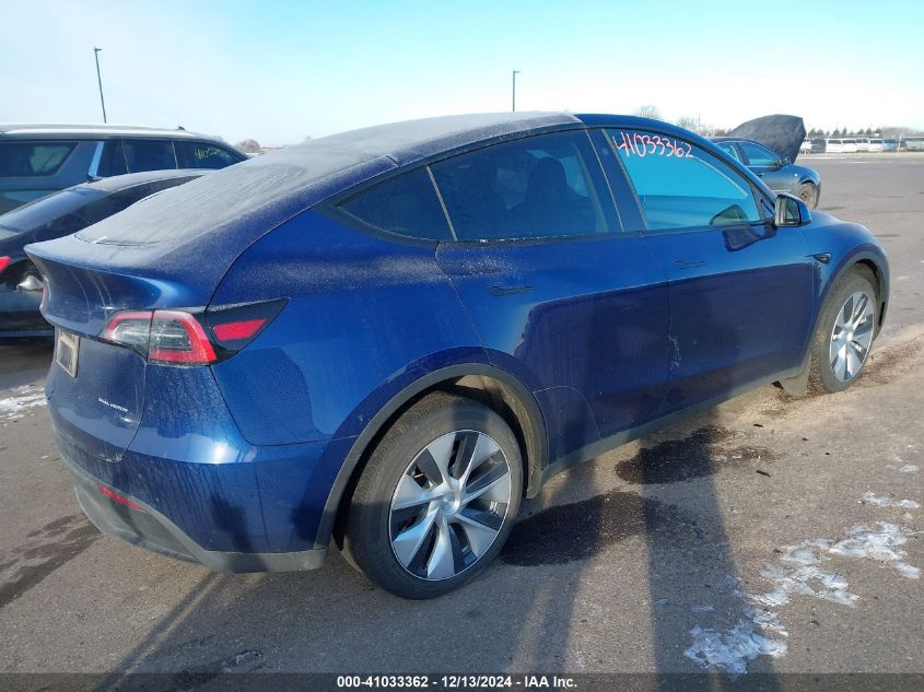 VIN 7SAYGDEE1PF708511 2023 Tesla Model Y, Awd/Long... no.4