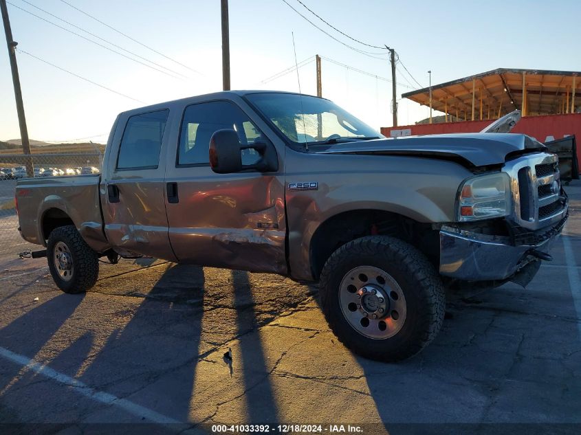 2005 Ford F-250 Lariat/Xl/Xlt VIN: 1FTSW21P35EA90074 Lot: 41033392