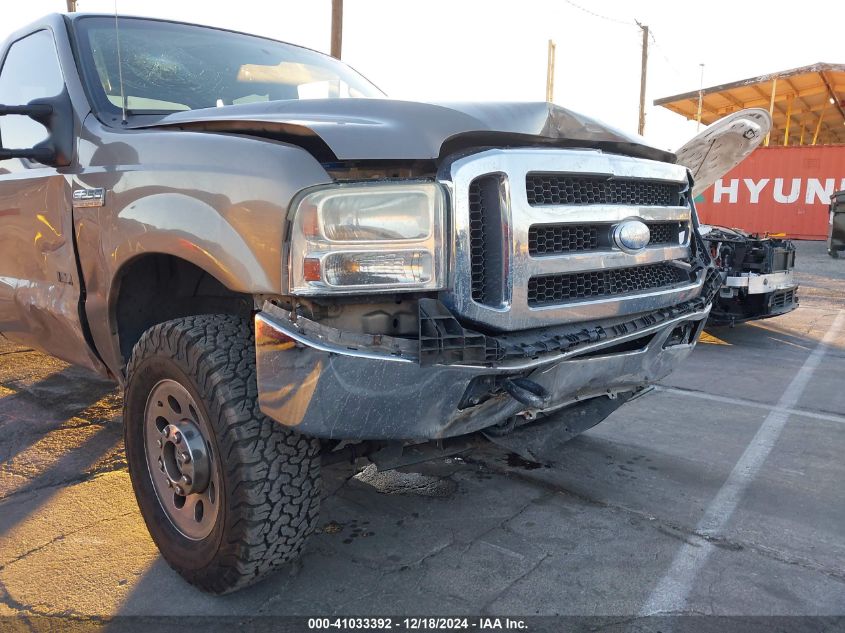 2005 Ford F-250 Lariat/Xl/Xlt VIN: 1FTSW21P35EA90074 Lot: 41033392