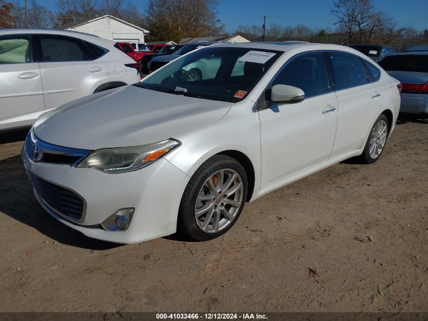 VIN 4T1BK1EB2DU012146 2013 Toyota Avalon, Limited no.2