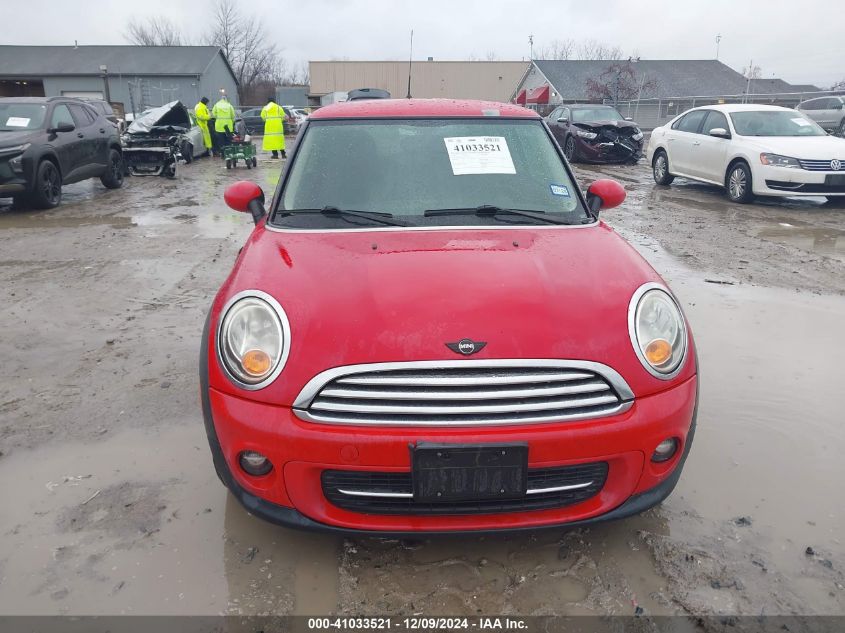 2012 Mini Cooper VIN: WMWSU3C59CT369929 Lot: 41033521