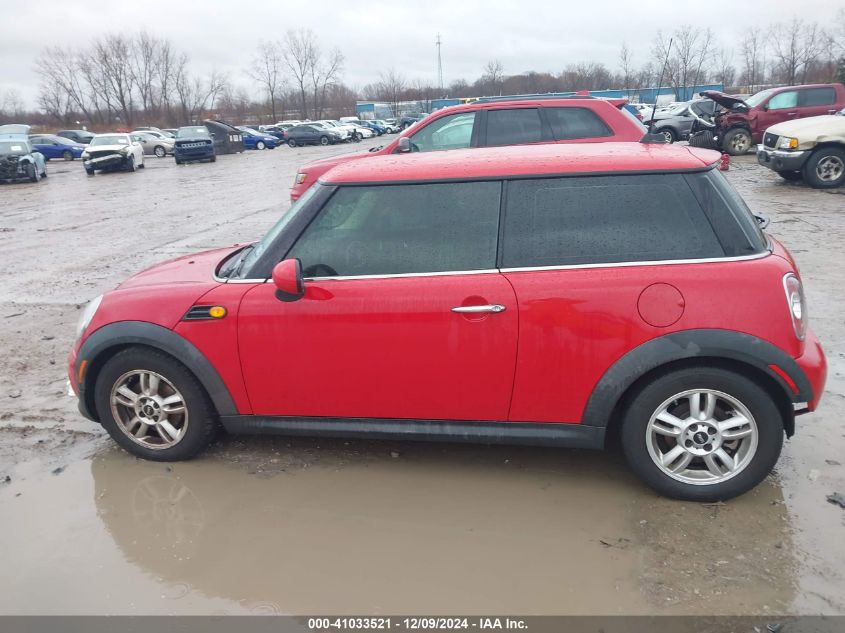 2012 Mini Cooper VIN: WMWSU3C59CT369929 Lot: 41033521