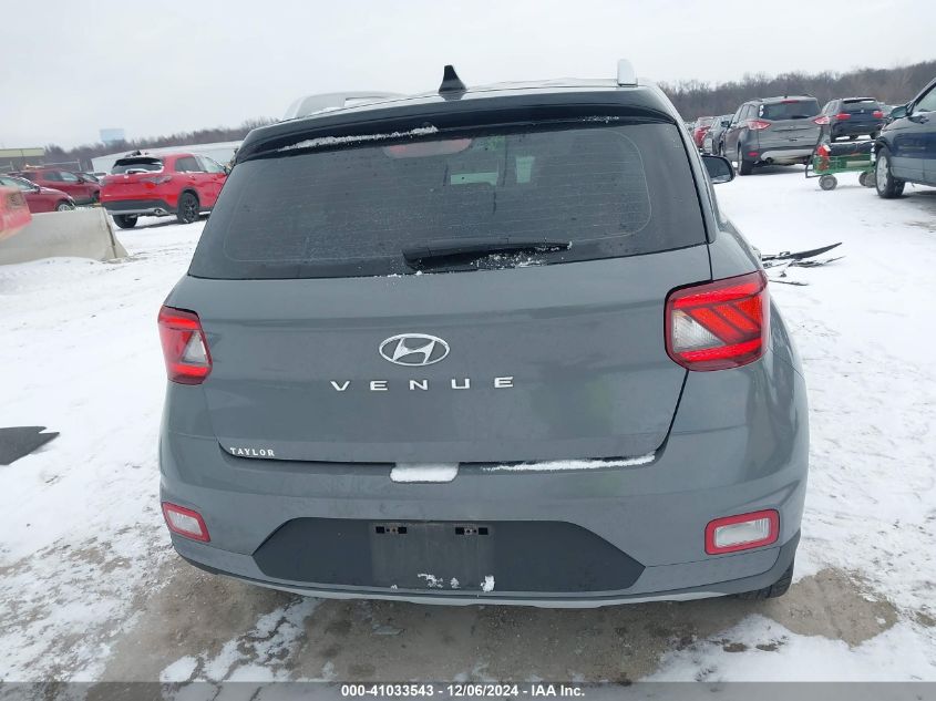 2022 Hyundai Venue Limited VIN: KMHRC8A34NU201580 Lot: 41033543