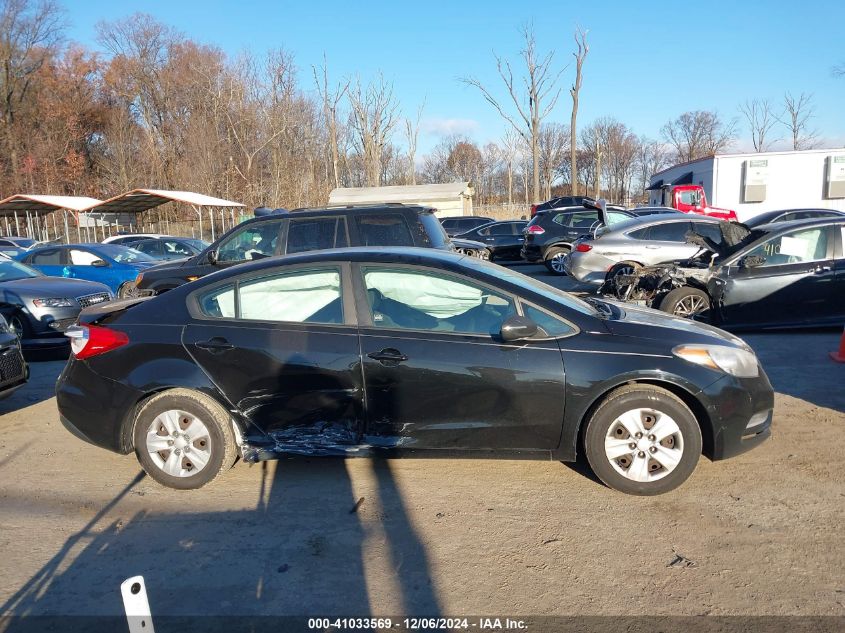 2015 Kia Forte Lx VIN: KNAFX4A6XF5395314 Lot: 41033569