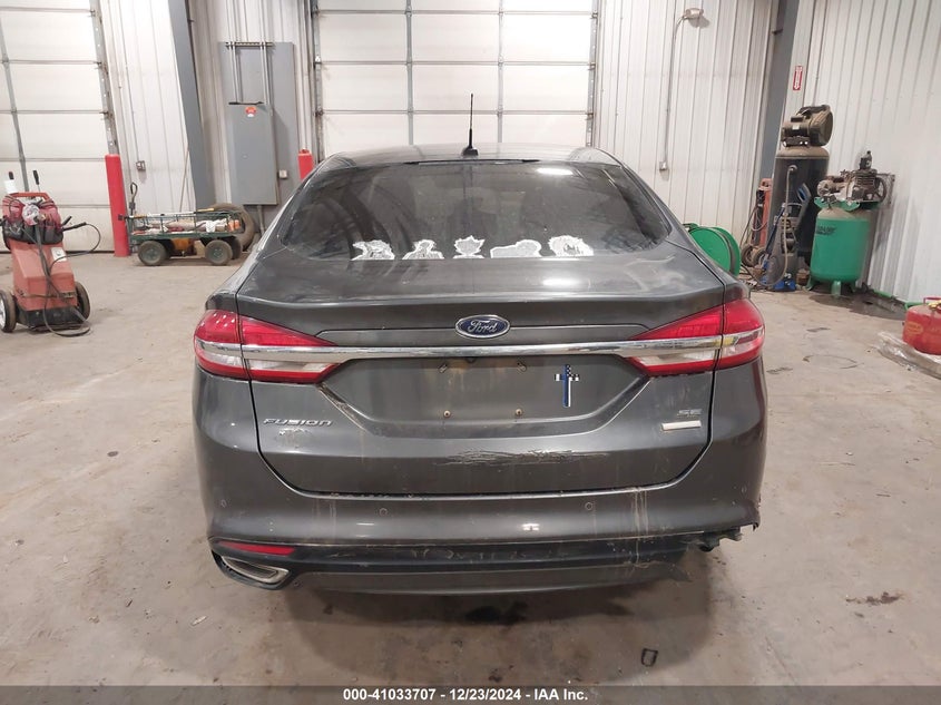 2017 FORD FUSION VIN: 3FA6P0T91HR113912