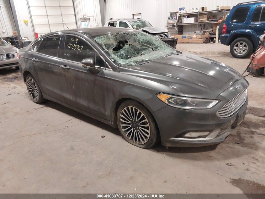 2017 FORD FUSION VIN: 3FA6P0T91HR113912