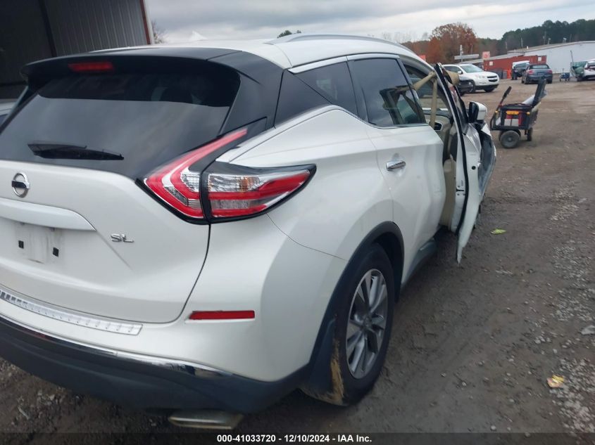 VIN 5N1AZ2MG6FN233868 2015 Nissan Murano, SL no.19