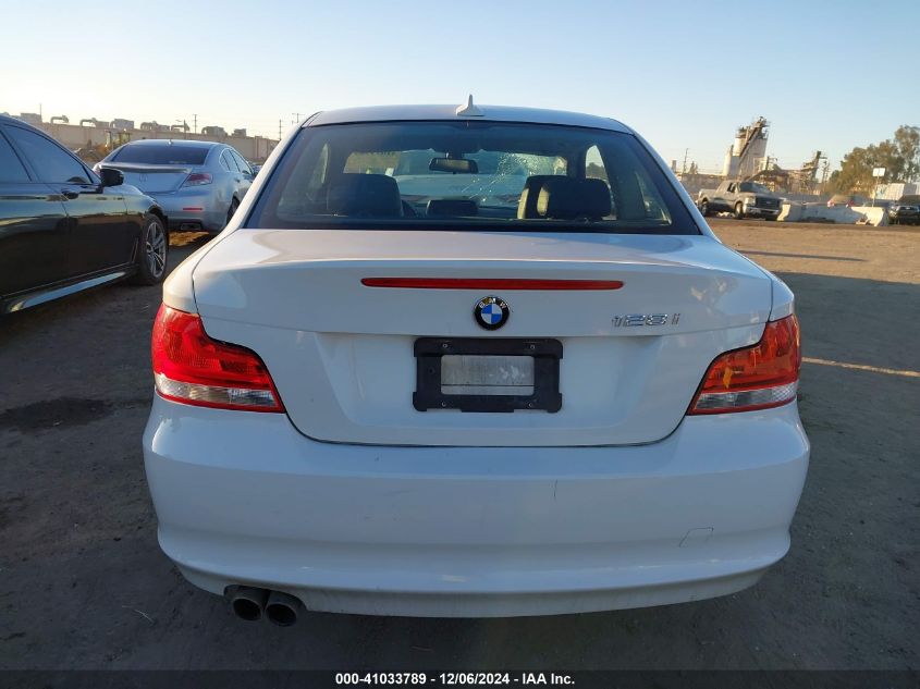 2013 BMW 128I VIN: WBAUP7C5XDVP25981 Lot: 41033789