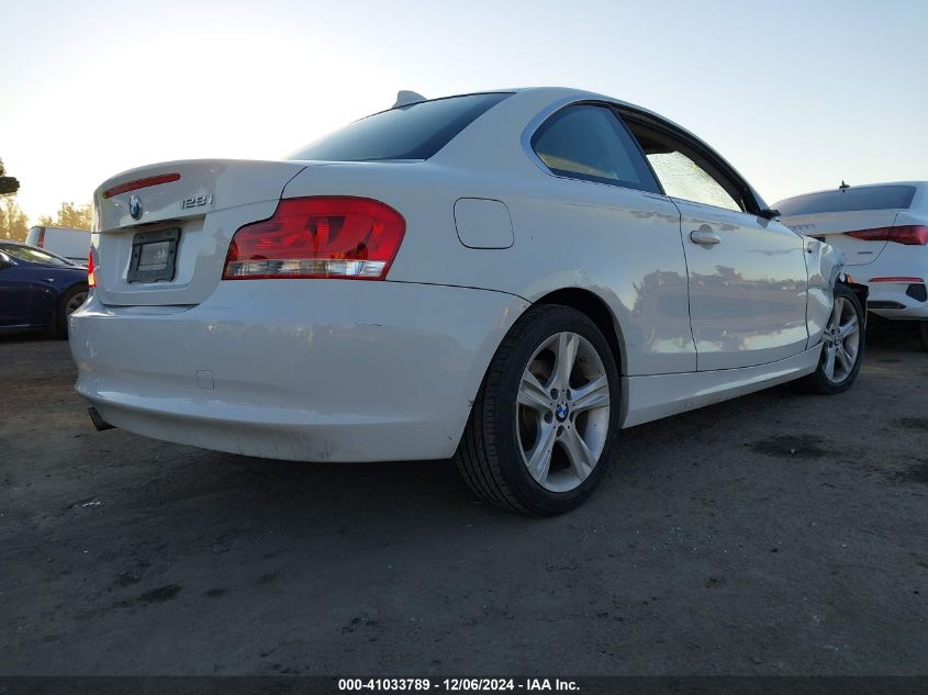 VIN WBAUP7C5XDVP25981 2013 BMW 1 Series, 128I no.4