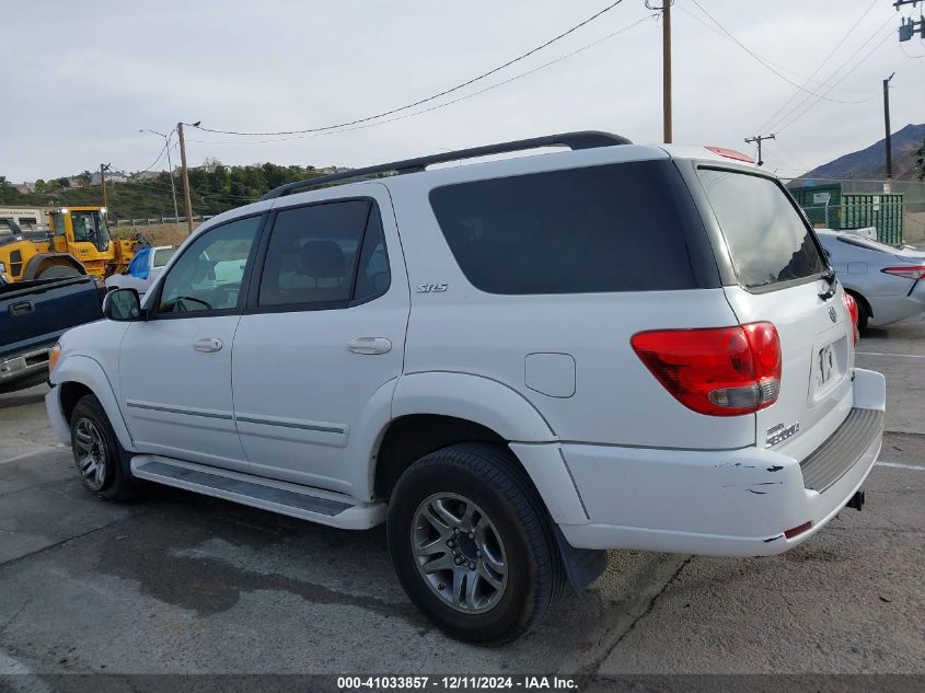 2007 Toyota Sequoia Sr5 VIN: 5TDZT34A27S290994 Lot: 41033857